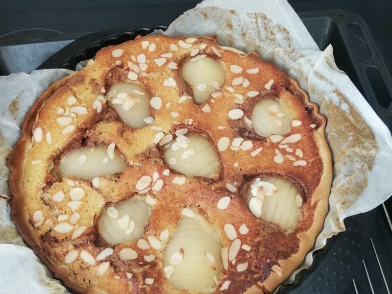 Cliquez pour zoomer ! Tarte poires et chocolat Thermomix par alinou