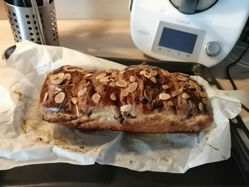 Cliquez pour zoomer ! Brioche tout chocolat Thermomix par alinou