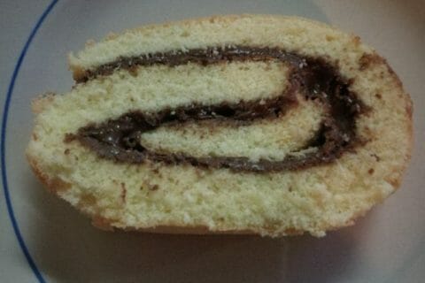 Cliquez pour zoomer ! Roulé au nutella au Thermomix