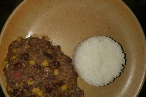 Cliquez pour zoomer ! Chili con carne au Thermomix