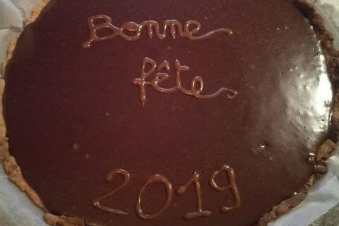 Cliquez pour zoomer ! Tarte au chocolat et cacahuètes caramélisées au Thermomix