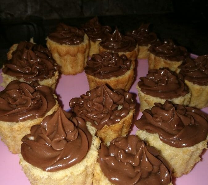 Cliquez pour zoomer ! Cupcakes au nutella Thermomix par lyzoo