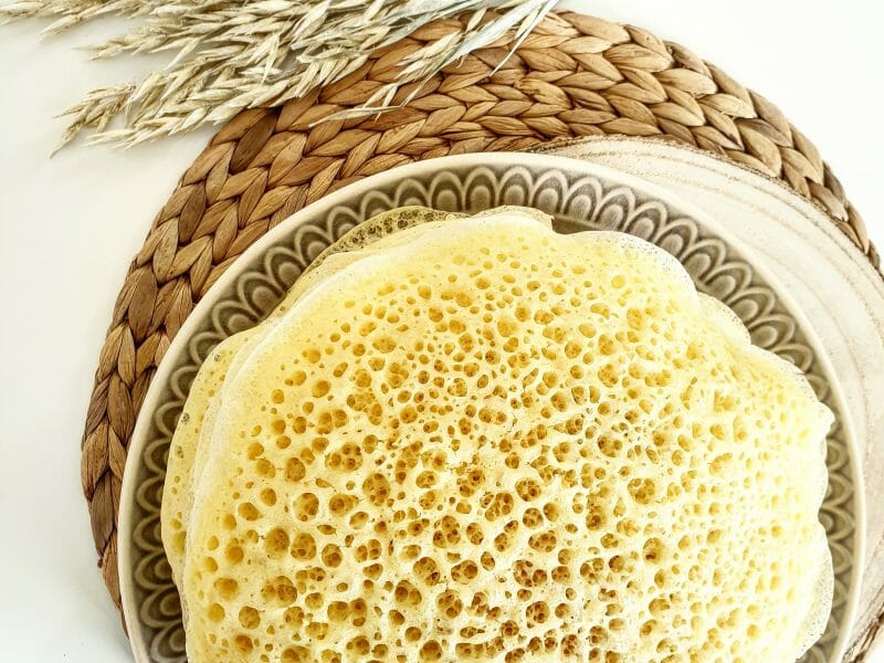 Cliquez pour zoomer ! Baghrir – Crêpes mille trous Thermomix par Marioonpsn