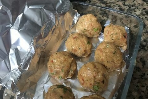 Cliquez pour zoomer ! Boulettes de poulet Thaï Thermomix par Khadra