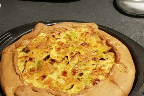 Cliquez pour zoomer ! Gâteau poireaux, lardons et fromage Thermomix par Cathy13