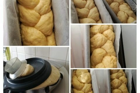 Cliquez pour zoomer ! Brioche tressée à la mie filante Thermomix par Charys