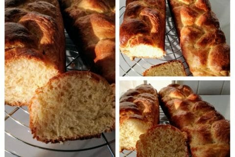 Cliquez pour zoomer ! Brioche tressée à la mie filante Thermomix par Charys