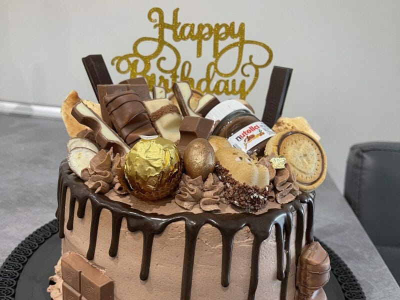 Cliquez pour zoomer ! Layer cake Kinder Bueno Thermomix par Marie_6