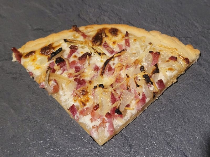 Cliquez pour zoomer ! Flammekueche traditionnelle Thermomix par Lea.2202