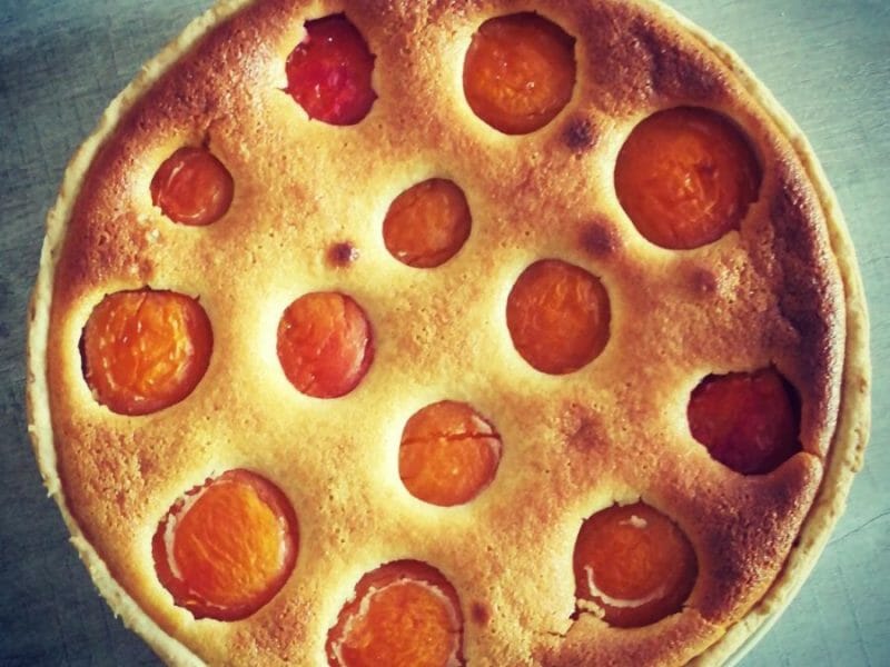 Cliquez pour zoomer ! Tarte amandine aux abricots Thermomix par Lea.2202