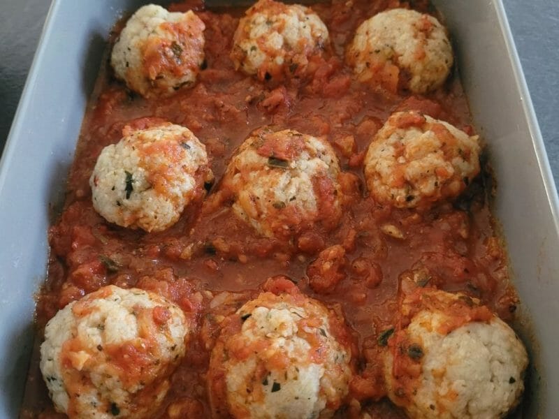 Cliquez pour zoomer ! Boulettes de dinde à l’italienne Thermomix par Lea.2202