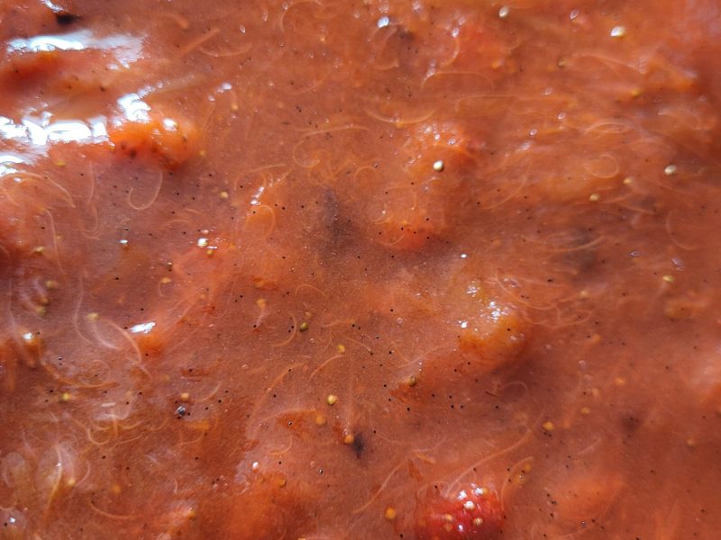Cliquez pour zoomer ! Compote fraise rhubarbe Thermomix par natfa