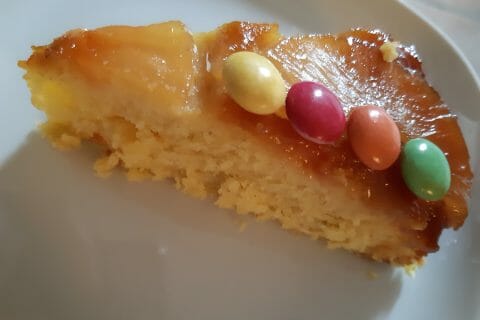 Cliquez pour zoomer ! Gâteau renversé à l’ananas au Thermomix