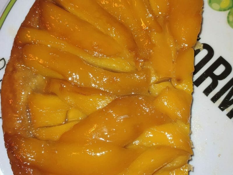 Cliquez pour zoomer ! Tarte tatin à la mangue Thermomix par AnaPav