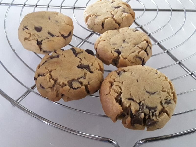 Cliquez pour zoomer ! Cookies beurre de cacahuète et pépites de chocolat Thermomix par AnaPav