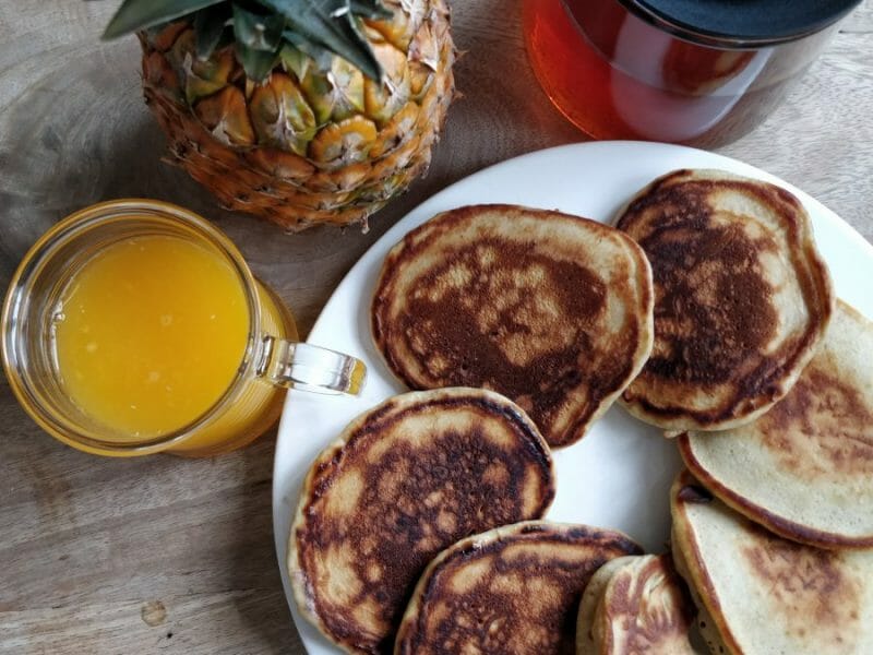 Cliquez pour zoomer ! Pancakes à la banane Thermomix par Poline2210