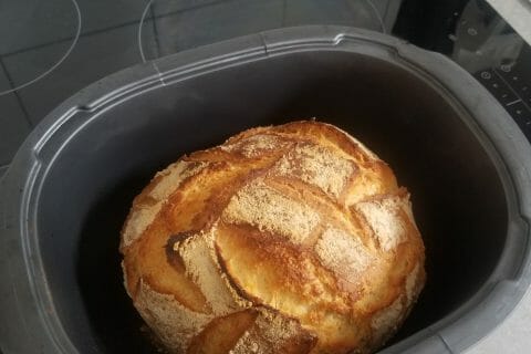 Cliquez pour zoomer ! Pain Cocotte au Thermomix