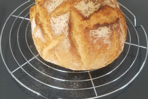 Cliquez pour zoomer ! Pain Cocotte au Thermomix
