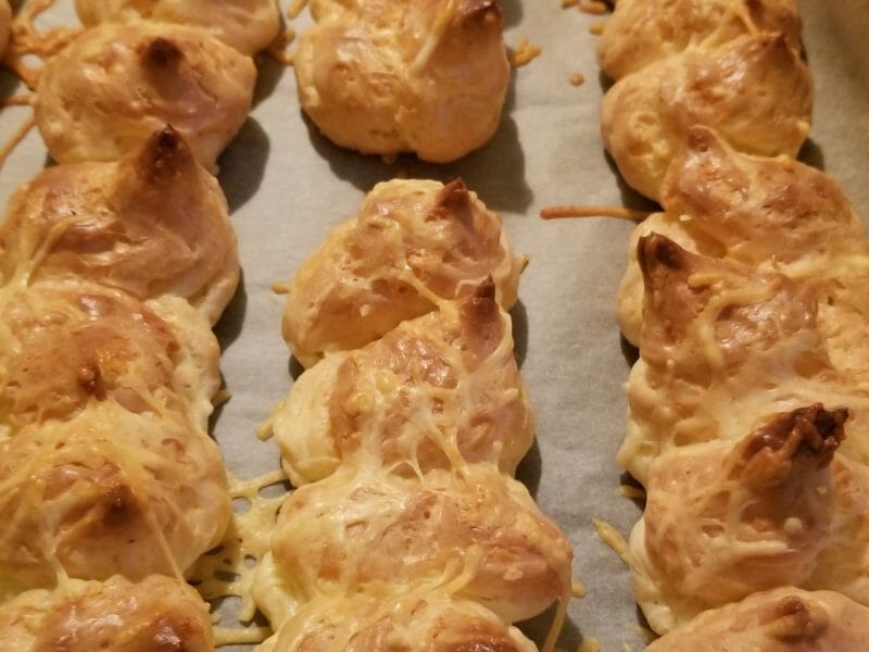 Cliquez pour zoomer ! Gougères Thermomix par Sabine66250