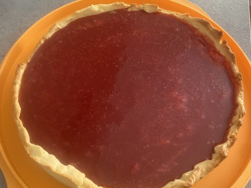 Cliquez pour zoomer ! Tarte aux pralines Thermomix par Sabine66250