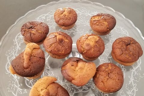 Cliquez pour zoomer ! Fondants aux deux chocolats au Thermomix