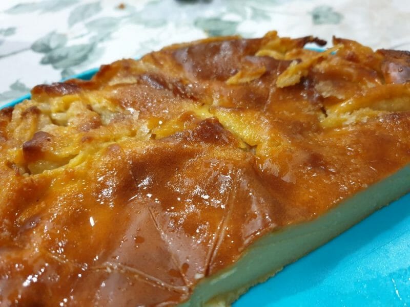 Flognarde aux pommes au Thermomix - Cookomix