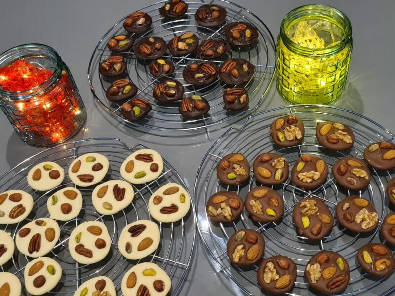 Cliquez pour zoomer ! Mendiants au chocolat Thermomix par cordo1983