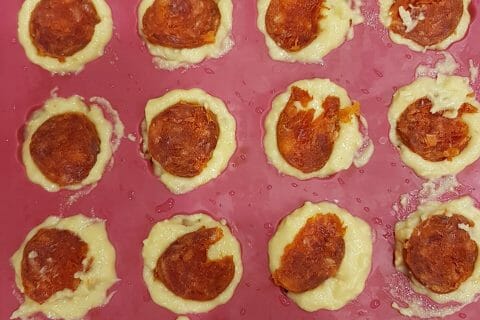 Cliquez pour zoomer ! Bouchées chorizo comté au Thermomix