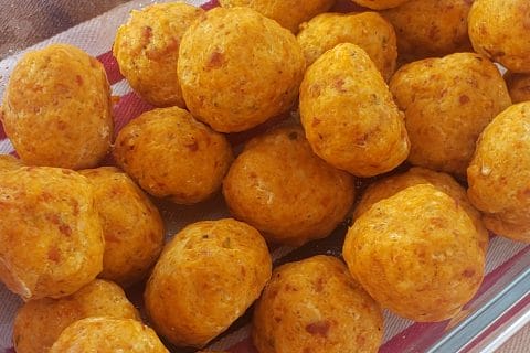 Cliquez pour zoomer ! Boulettes de poulet au chorizo Thermomix par ysabelle_30