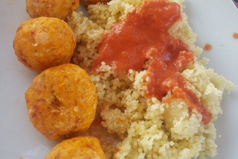 Cliquez pour zoomer ! Boulettes de poulet au chorizo Thermomix par ysabelle_30