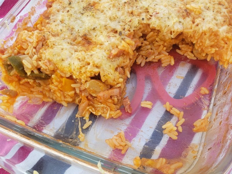 Cliquez pour zoomer ! Gratin de riz façon pizza Thermomix par ysabelle_30