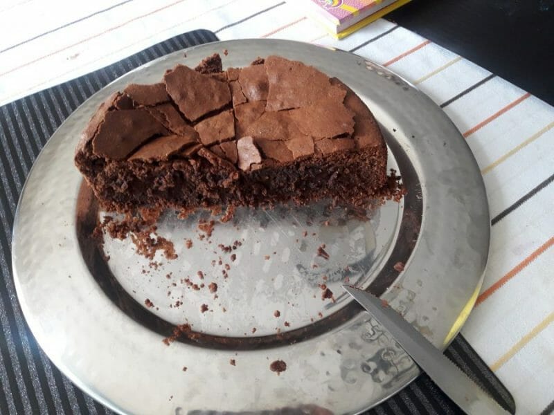 Cliquez pour zoomer ! Gâteau macaroné au chocolat Thermomix par Vanessalana