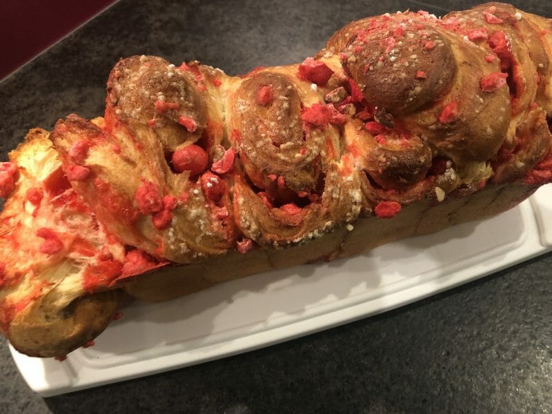 Cliquez pour zoomer ! Brioche aux pralines roses Thermomix par MarieHG