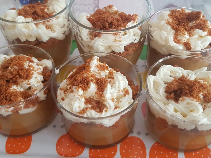 Cliquez pour zoomer ! Verrines pommes caramel et spéculoos Thermomix par Isa