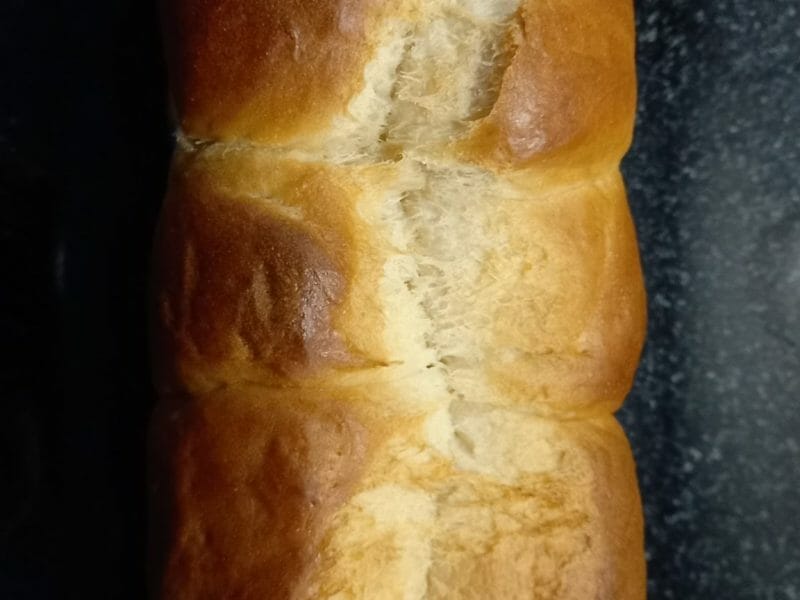 Cliquez pour zoomer ! Brioche sans beurre, sans oeufs Thermomix par Isa