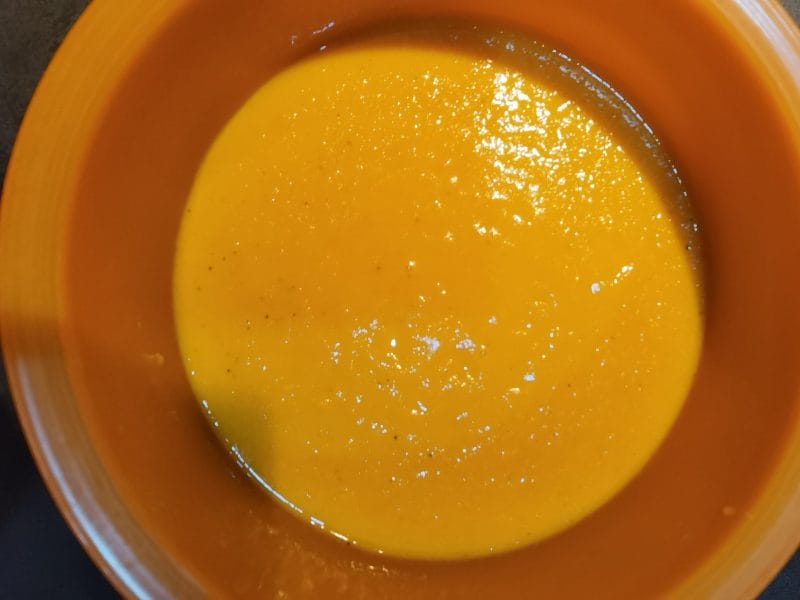 Cliquez pour zoomer ! Soupe de potimarron à l’orange et au gingembre Thermomix par aurelie_pe_1985