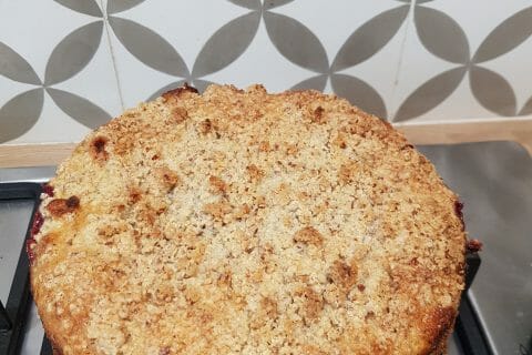 Cliquez pour zoomer ! Tarte aux pommes façon crumble Thermomix par lucie933