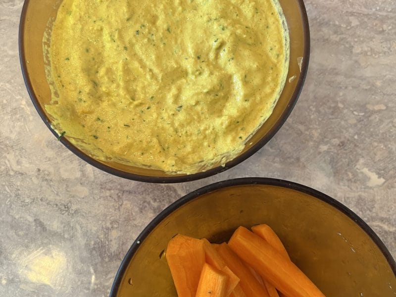 Cliquez pour zoomer ! Trempette au maïs Thermomix par Naïs