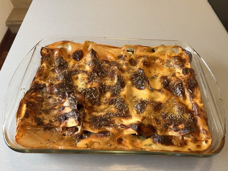 Cliquez pour zoomer ! Lasagnes épinards et chèvre Thermomix par Naïs