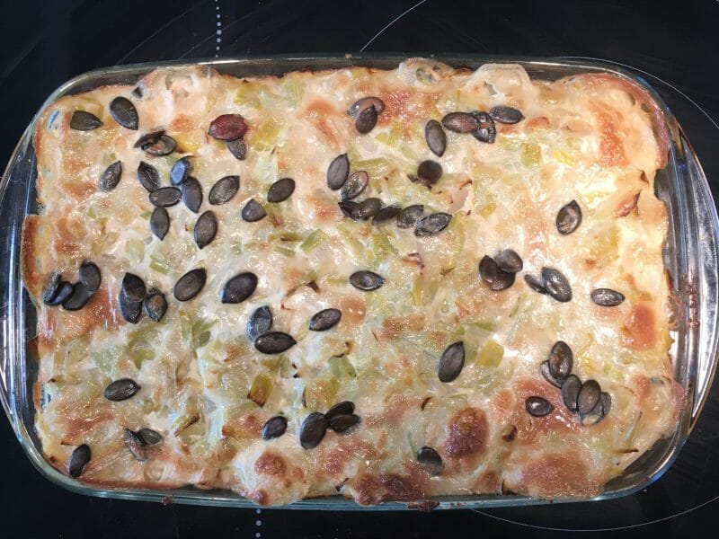 Cliquez pour zoomer ! Polenta au pistou, tomates séchées et courgettes Thermomix par Naïs