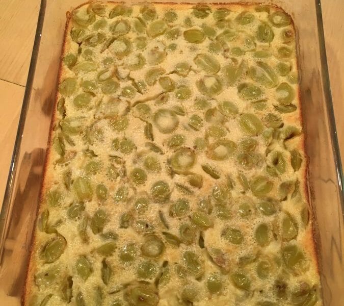 Clafoutis Aux Raisins Frais Au Thermomix Cookomix