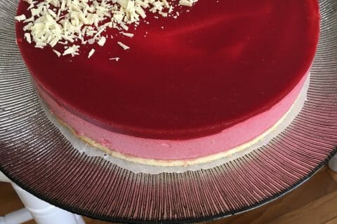 Cliquez pour zoomer ! Bavarois aux framboises Thermomix par Sabrinachouchou