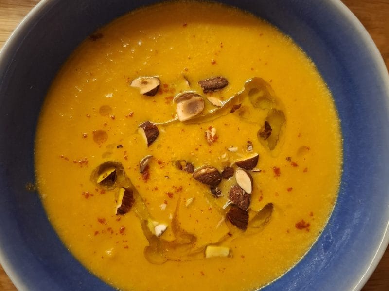 Cliquez pour zoomer ! Velouté de patates douces et carottes Thermomix par Fredoushka
