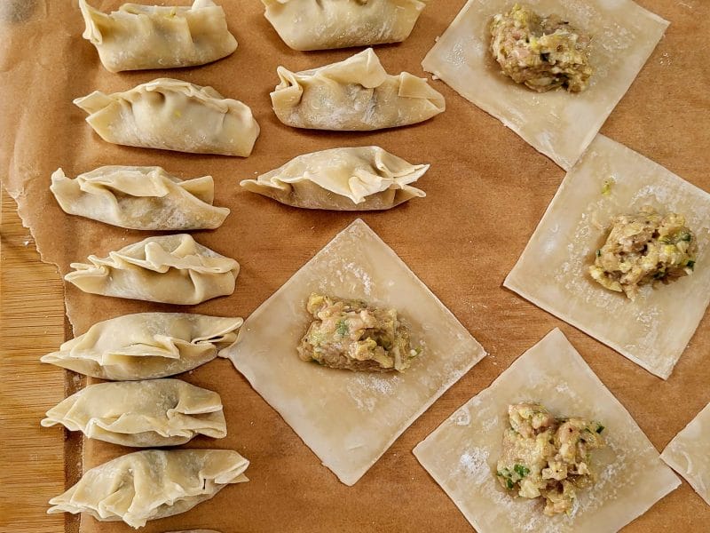 Cliquez pour zoomer ! Gyoza au porc Thermomix par Lili