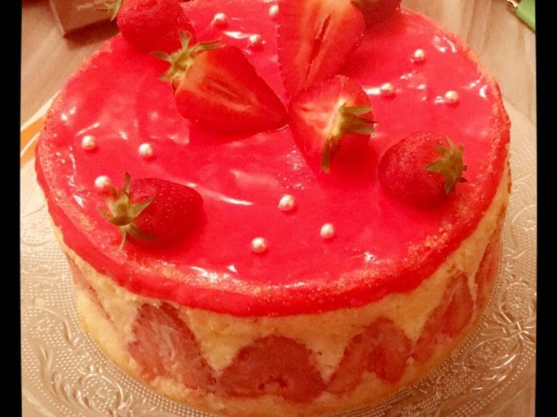 Cliquez pour zoomer ! Fraisier Thermomix par R-one