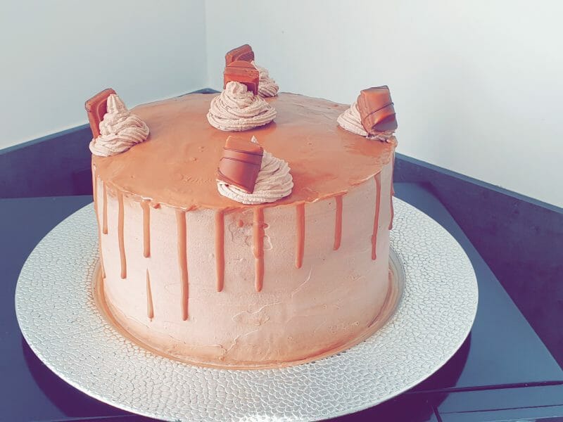 Cliquez pour zoomer ! Layer cake Kinder Bueno Thermomix par R-one