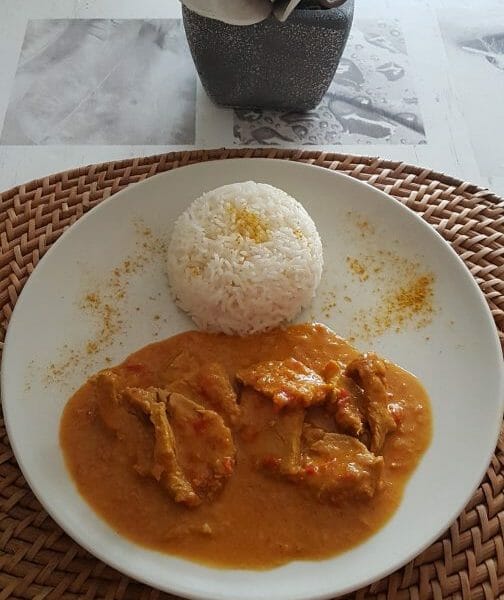 Cliquez pour zoomer ! Sauté de porc au curry Thermomix par lilou77