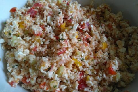 Taboulé de chou-fleur au Thermomix - Cookomix