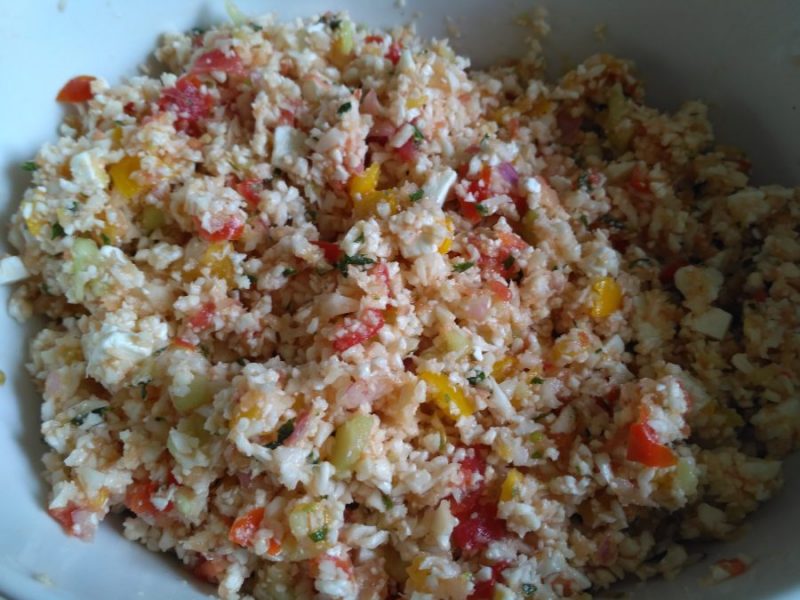 Taboulé de chou-fleur au Thermomix - Cookomix