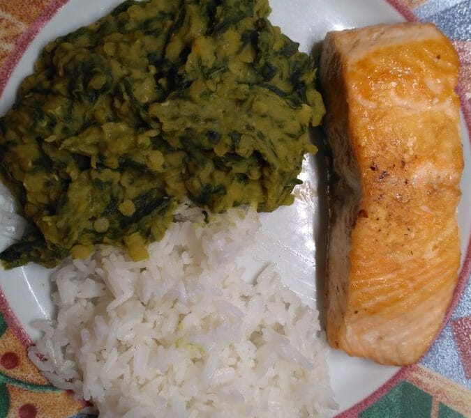 Cliquez pour zoomer ! Dhal d’épinards et de lentilles corail Thermomix par celinetteyo